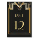 Suche nach gatsby tischkarten Schwarz