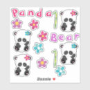 Suche nach pandas aufkleber Tragen