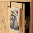 Suche nach raccoon geschirr tücher Weihnachten