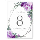 Suche nach lila hochzeit tischkarten Zahl