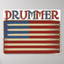 Suche nach drummer kunst Vintag