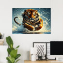 Suche nach blauer tiger poster Jede person