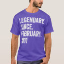 Suche nach februar geburtstag tshirts Musik