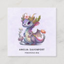 Suche nach drachen visitenkarten Fantasie