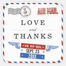 Suche nach luftpost aufkleber Hochzeitsaufkleber