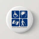 Suche nach unfähigkeit buttons Mit behinderung