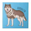 Suche nach sibirischer husky fliesen Hund