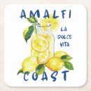 Suche nach amalfi untersetzer Zitronen
