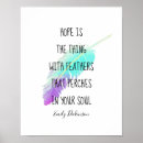 Suche nach emily dickinson poster Hoffnung
