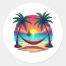 Suche nach tropische insel aufkleber Sonnenuntergang