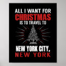 Suche nach weihnachten in new york poster Stadt