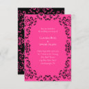 Suche nach schwarzes und pink einladungen Heiß