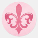 Suche nach fleur de lis aufkleber Rosa