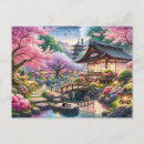 Suche nach japanischer garten postkarten Kirschblüten