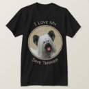Suche nach skye terrier tshirts Auge