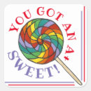 Suche nach lollipop aufkleber Regenbogen