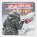 Suche nach schneesturm aufkleber Schneeflocken