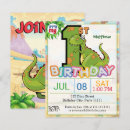 Suche nach dinosauriergeburtstags party einladungen Jedes kind