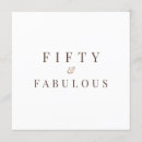 Suche nach fifty fabulous einladungen Modern