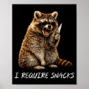Suche nach lustiger waschbär poster Tier