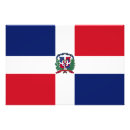 Suche nach dominikanische flagge poster Rot
