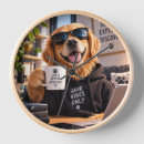 Suche nach lustige für hunde wanduhren Lustiger hund