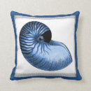 Suche nach nautilus muschel kissen Blau