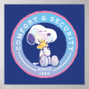 Suche nach sicherheit poster Charles schulz