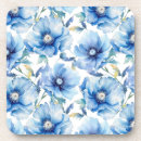 Suche nach blaue blumen untersetzer Quelle