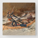 Suche nach fischen von forellen wanduhren Fluss