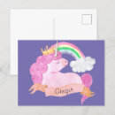 Suche nach süßes einhorn postkarten Fantasie