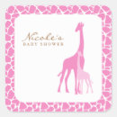 Suche nach rosa giraffe aufkleber Babyparty