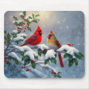 Suche nach roter kardinal mousepads Weihnachten