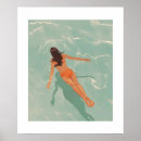 Suche nach schwimmen poster Frau