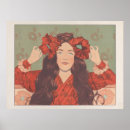 Suche nach vintage französische illustration poster Mode