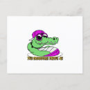 Suche nach lustiges reptil postkarten Krokodil