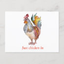 Suche nach lustiges huhn postkarten Aquarell