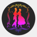 Suche nach mann und frau aufkleber Vintag