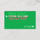 Suche nach videospiel visitenkarten Lustig