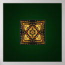 Suche nach grünes kaleidoskop poster Muster