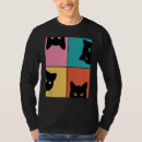 Suche nach neugierige katze tshirts Merkwürdig
