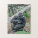 Suche nach gorilla puzzle Wild lebende tiere