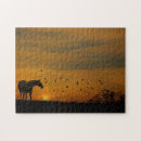 Suche nach sonnenuntergänge puzzle Pferd