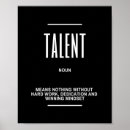 Suche nach talent poster Erfolg