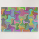 Suche nach abstrakter druck puzzle Geometrisch