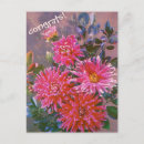 Suche nach rosa dahlie blumen postkarten Dahlien