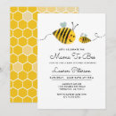 Suche nach bumble bee shower baby einladungen Wabenwabe