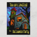 Suche nach gespenstisches halloween einladungen Spuk haus