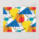 Suche nach bunte dreiecke postkarten Geometrische formen
