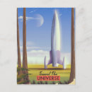 Suche nach retro rakete postkarten Erkundung